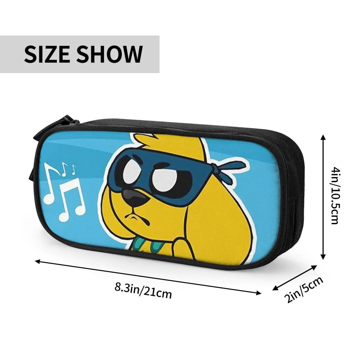 Anime Zipper Pen Bag Student School Stationery Box Gift