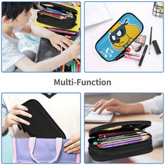 Anime Zipper Pen Bag Student School Stationery Box Gift