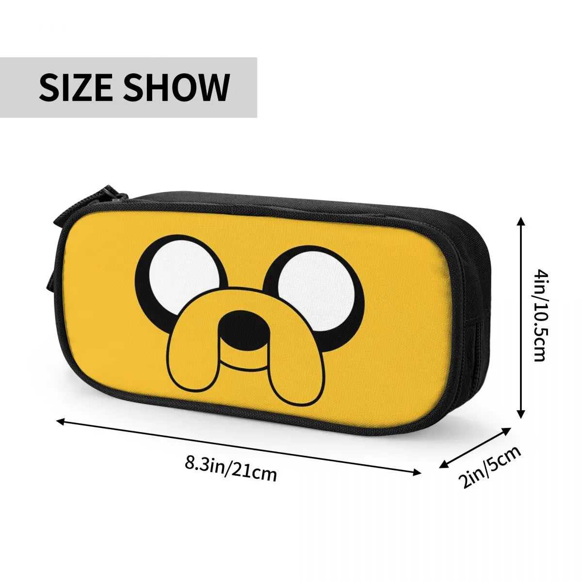 Anime Zipper Pen Bag Student School Pencase Gift