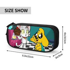 Anime Zipper Pen Bag Child Stationery Bag Gift