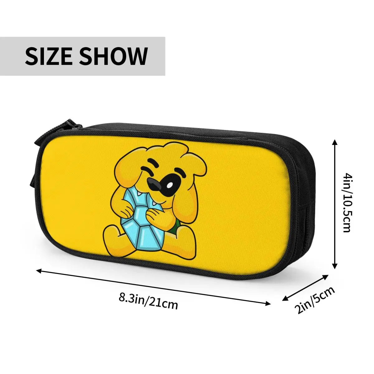 Anime Zipper Pen Bag School Stationery Child Student Box