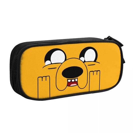 Anime Zipper Pencil Case - School Stationery Gift