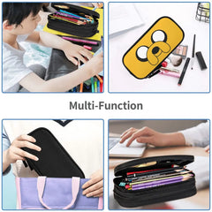 Anime Zipper Pen Bag Student School Pencase Gift