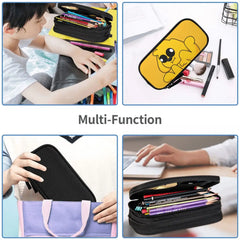 Anime Zipper Pen Bag Student School Stationery Case Gift