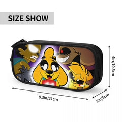 Anime Zipper Pen Bag School Stationery Child Gift