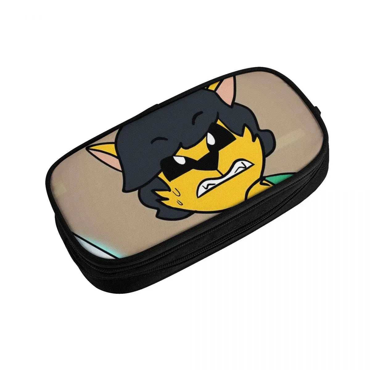 Mikecrack Pen Box Student School Anime Zipper Pen Bag Child Stationery Bag