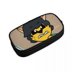 Mikecrack Pen Box Student School Anime Zipper Pen Bag Child Stationery Bag
