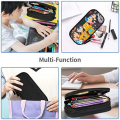 Anime Zipper Pen Bag Student School Stationery Gift