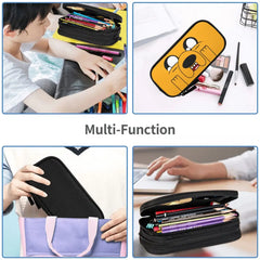 Anime Zipper Pencil Case - School Stationery Gift