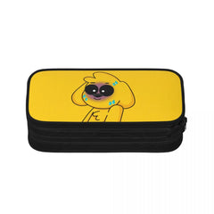 Anime Zipper Pen Bag School Stationery Holder Organizer