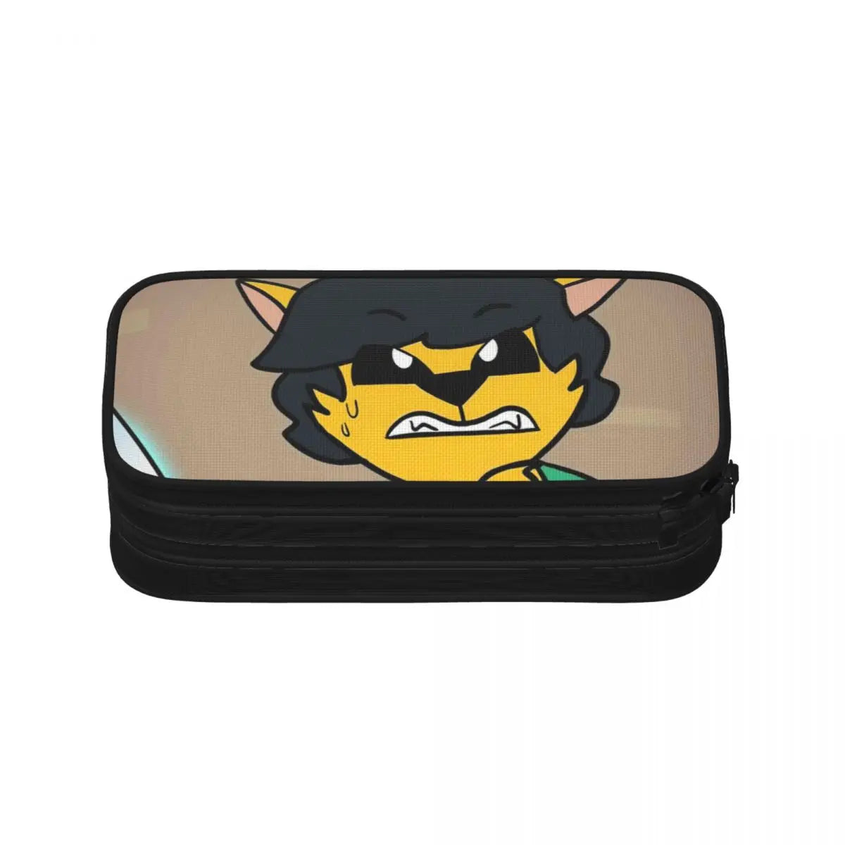 Mikecrack Pen Box Student School Anime Zipper Pen Bag Child Stationery Bag