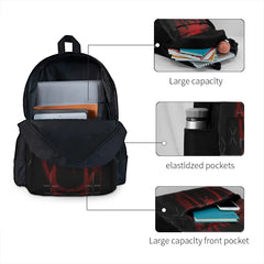 Miles Morales Spider Symbol 2 Backpacks Men's and Women's Kpop Bags