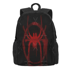 Miles Morales Spider Symbol 2 Backpacks Men's and Women's Kpop Bags