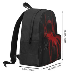 Miles Morales Spider Symbol 2 Backpacks Men's and Women's Kpop Bags