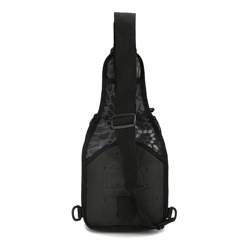 Military Molle Chest Bag Waterproof Nylon Camouflage Men Shoulder Crossbody Bag
