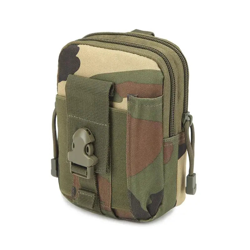 Military Molle Pouch Waist Bag Camo Waterproof Nylon Men Fanny Pack