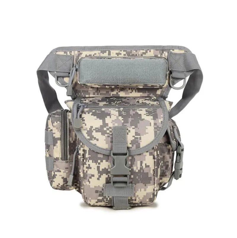 Tactical Leg Bag Fanny Thigh Pack Molle Waist Packs