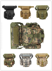 Tactical Leg Bag Fanny Thigh Pack Molle Waist Packs