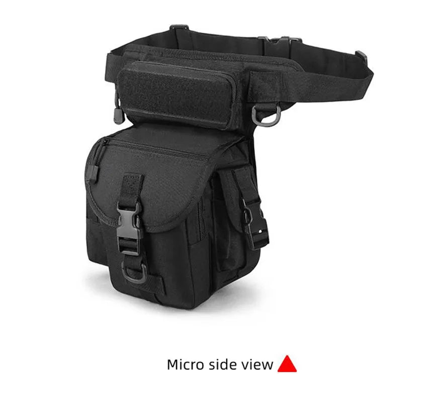 Tactical Leg Bag Fanny Thigh Pack Molle Waist Packs