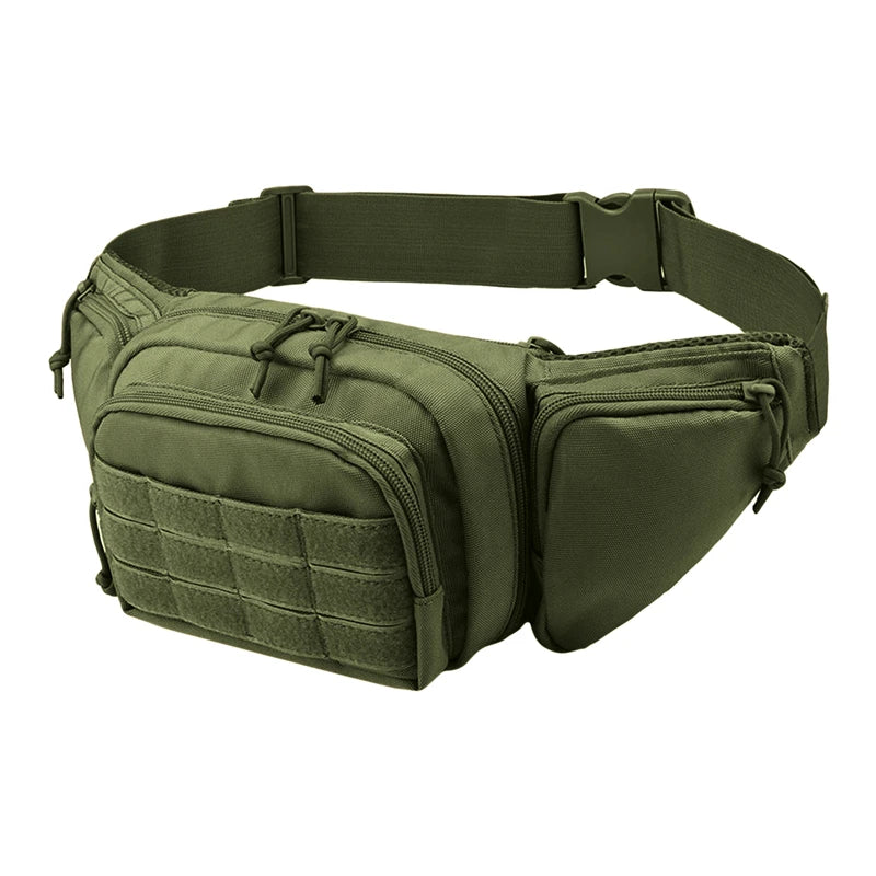 Tactical Waist Pack Camo Belt Bag Travel Fanny Hiking Chest Outdoor