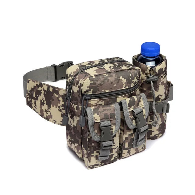 Tactical Waterproof Waist Fanny Pack Hip Shoulder Crossbody Bag