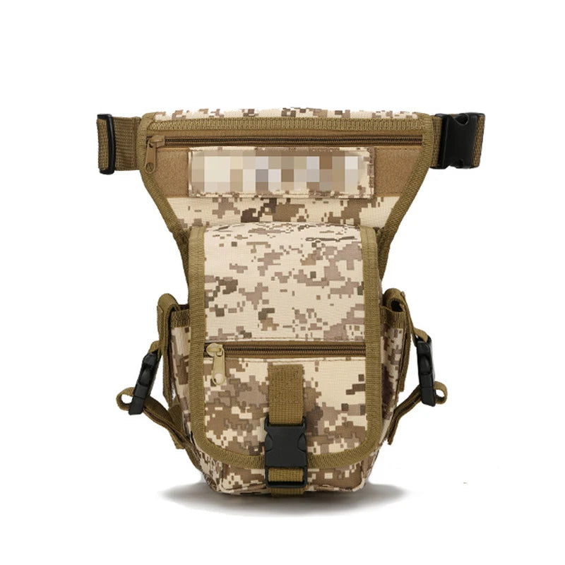 Military Waist Fanny Pack Weapons Tactics Leg Bag For Men