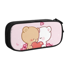 Milk And Mocha Pen Box Zipper Bag