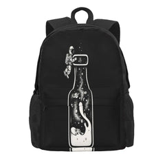 Milky Way 1 Backpacks Men's and Women's Recycled Back Packs Bag with Zipper