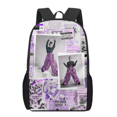 Millie Bobby Brown 3D Pattern School Bag for Kids Boys Girls