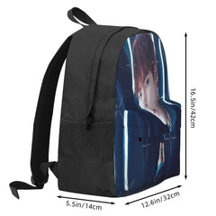 Print School Bag Backpacks Men's Women's Girl Bag for School