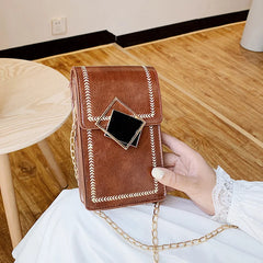 Mini Chain Shoulder Bag Crossbody Phone Pouch Women Purse Clutches