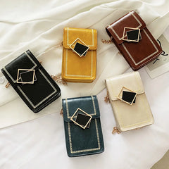 Mini Chain Shoulder Bag Crossbody Phone Pouch Women Purse Clutches