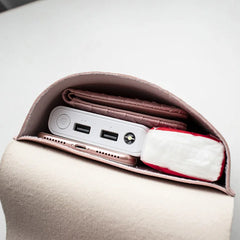 Mini Leather Crossbody Bag for Women - Phone Pouch Pack