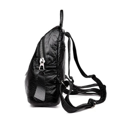 Mini Backpack Female PU Leather Shoulder Bags Mochila Feminina Daypack