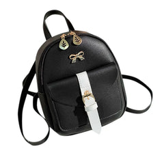 Mini Backpack Travel Rucksack Lady Shoulders Small Backpack Letter Purse Mobile