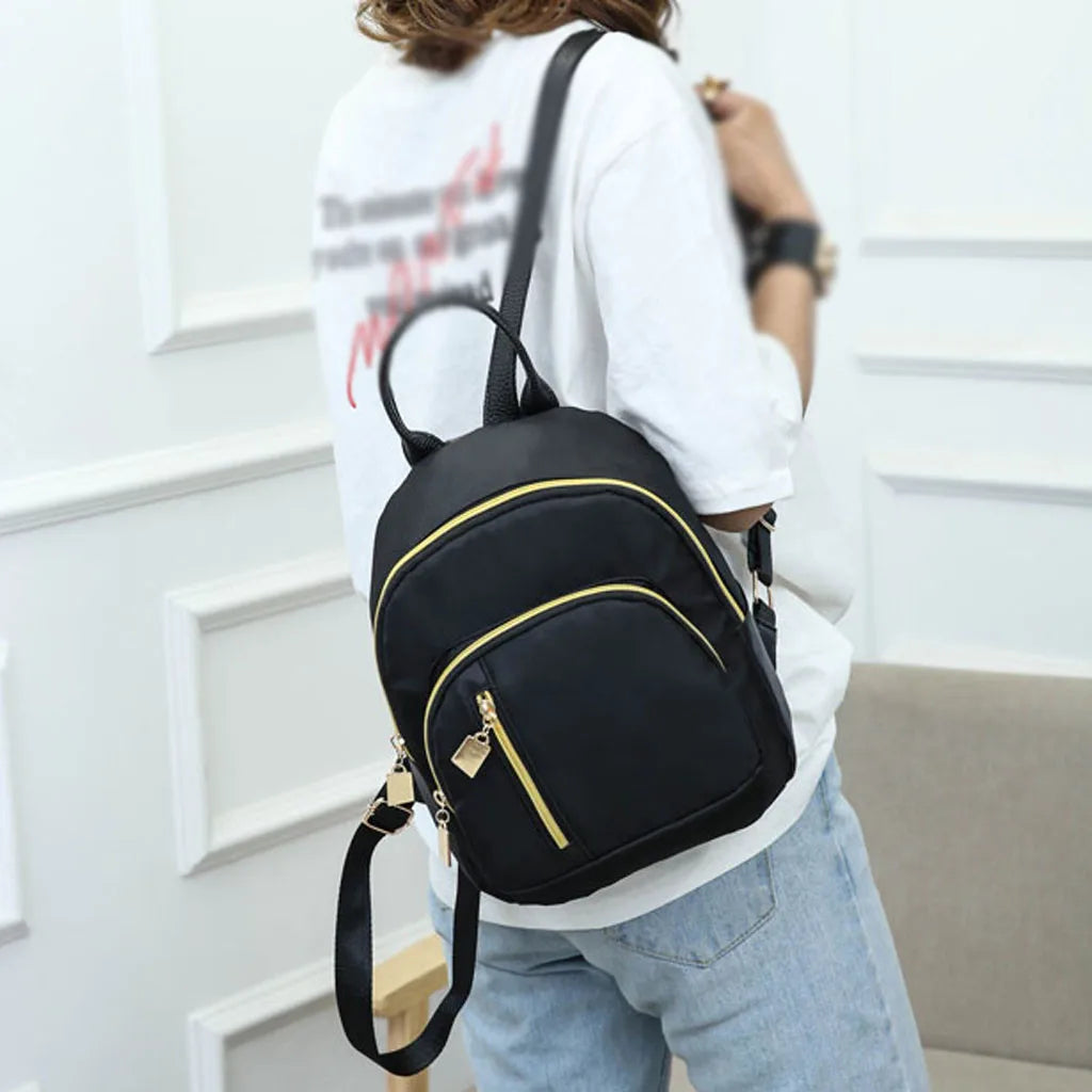 Women's Mini Backpack Multi-function Shoulder Bag Casual School Bags