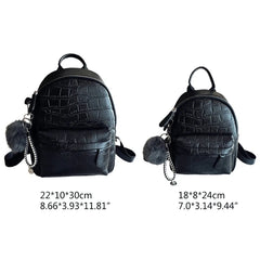 Mini Backpack Women PU Leather Shoulder Bag for Teenage Girls School Bags