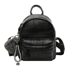 Women PU Leather Mini Backpack Small Female Back Pack Backpacks