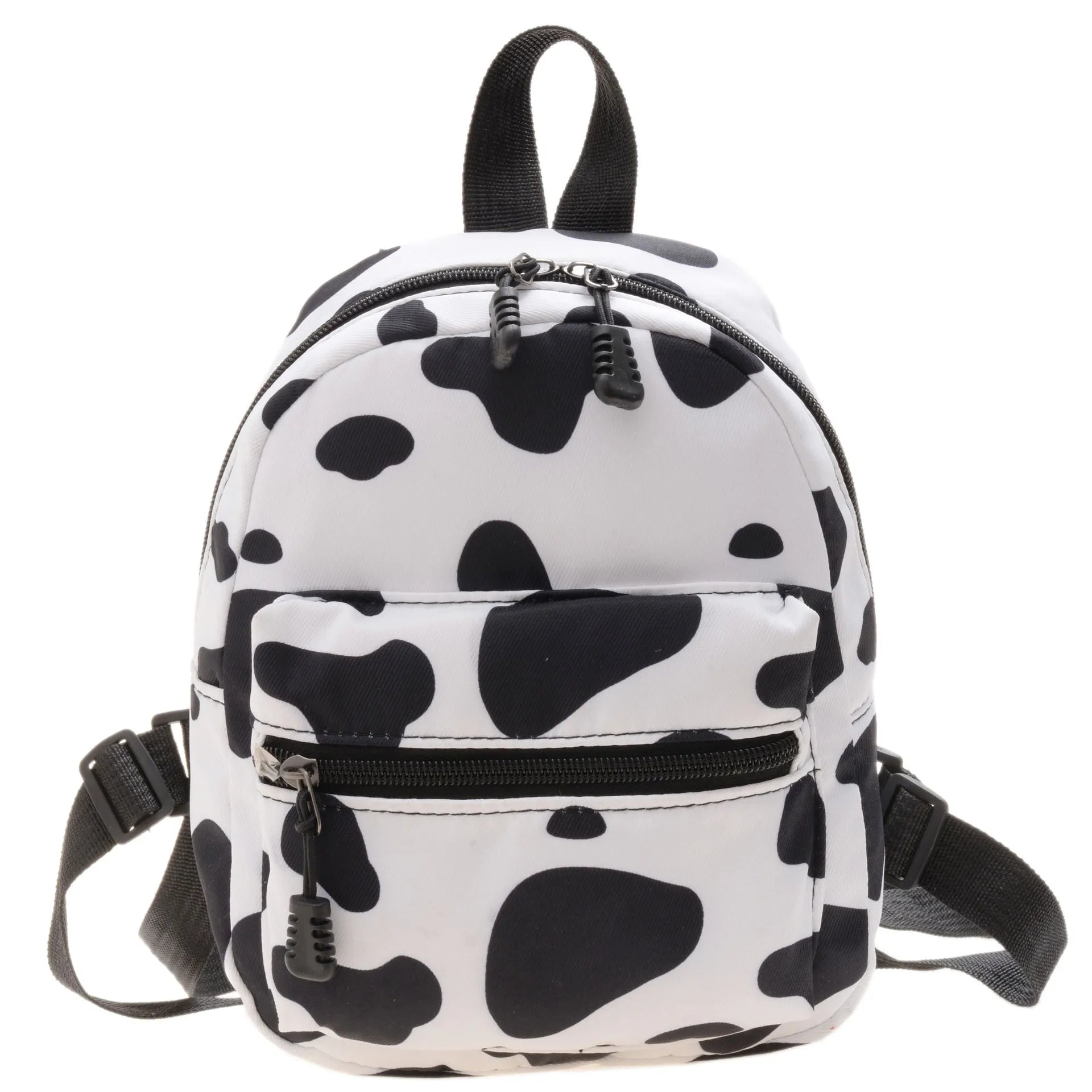 Women's Nylon Animal Print Mini Backpack School Bag