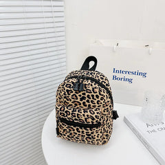 Mini Backpacks for Women Animal Printing Small Feminina School Bags