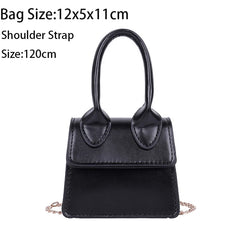 Mini Bags for Women Small Shoulder Handbags Retro Style Female Crossbody Bags Sq