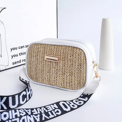 Straw Crossbody Mini Beach Bag Tote