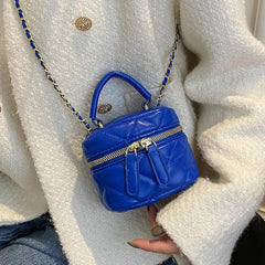 Mini Box Handbags Women Pu Leather Crossbody Bags Totes Bag Shoulder Handbag