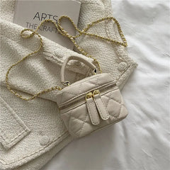 Mini Box Handbags Women Pu Leather Crossbody Bags Totes Bag Shoulder Handbag