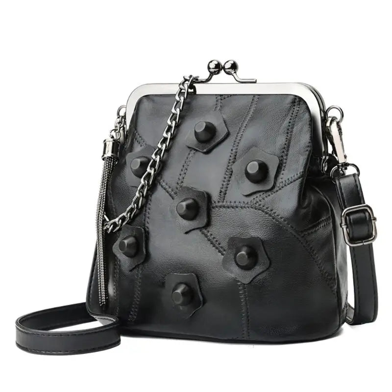 Mini Chain Sheepskin Crossbody Bag Casual Handbags Clutch Women Shoulder Bags