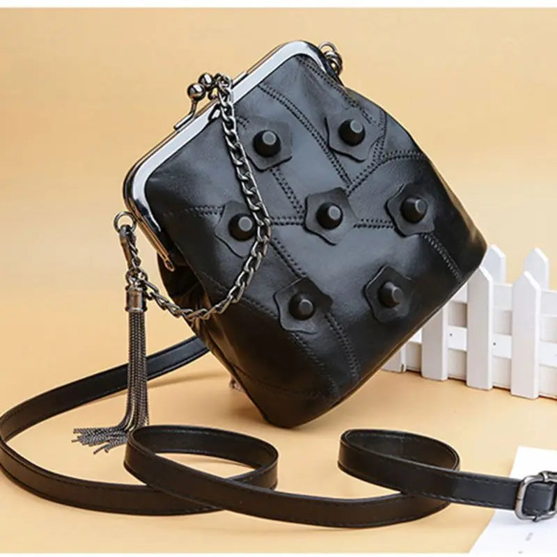 Mini Chain Sheepskin Crossbody Bag Casual Handbags Clutch Women Shoulder Bags
