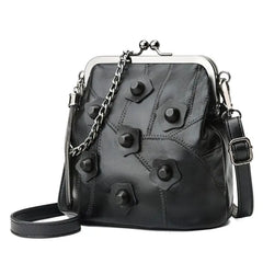 Chain Sheepskin Shoulder Bag Tassel Crossbody Handbag