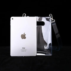 Clear PVC Crossbody Shoulder Bag with Detachable Strap