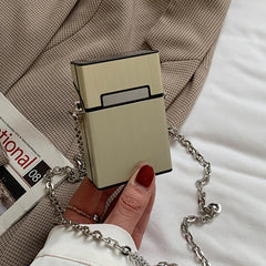 Mini Crossbody Bag Chain Shoulder Messenger Lipstick Coin Purse