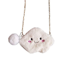 Cartoon Crossbody Bag Plush Toy Shoulder Bag for Women